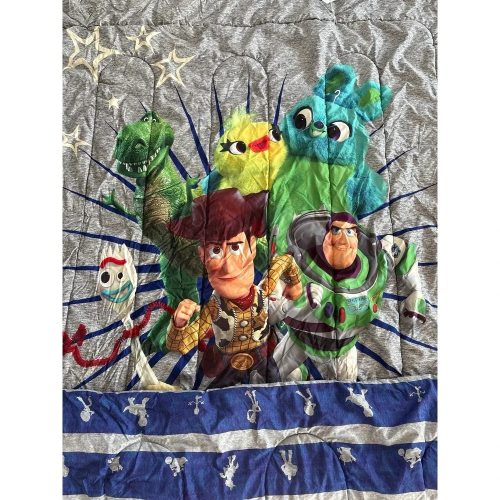 Toy Story 4 Twin Size Woody Buzz Lightyear‎ Comforter